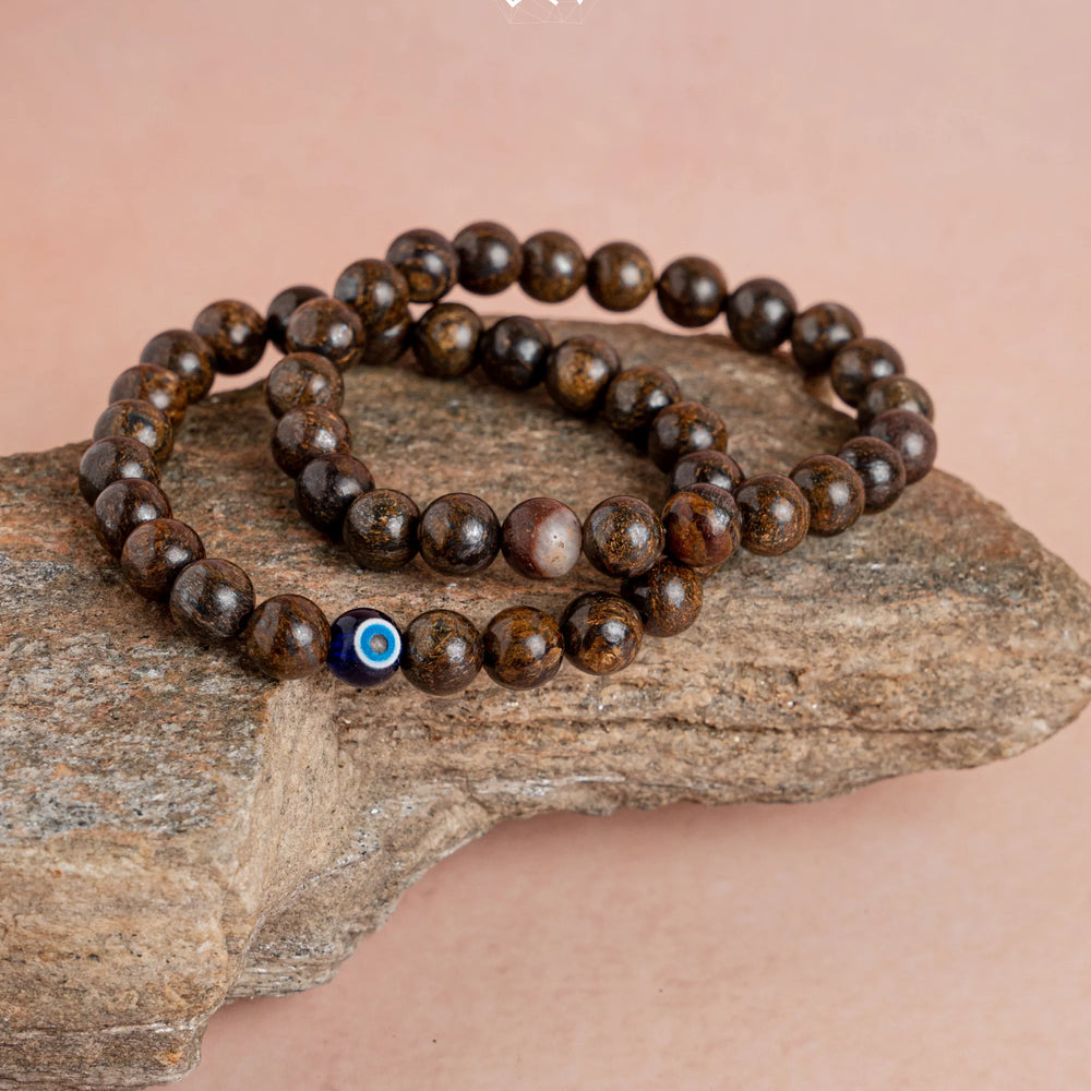 Bronzite Bracelet - Jaipur Crystal Gems