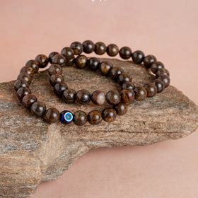 Bronzite Bracelet - Jaipur Crystal Gems