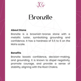 Bronzite Bracelet Jaipur Crystal Gems