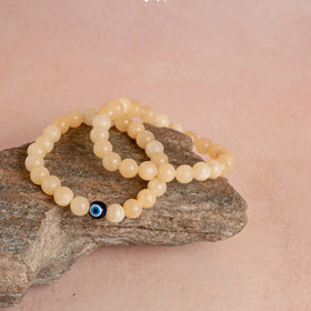 Yellow Calcite Bracelet Jaipur Crystal Gems