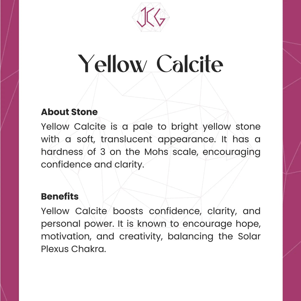 Yellow Calcite Bracelet Jaipur Crystal Gems