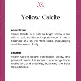 Yellow Calcite Bracelet Jaipur Crystal Gems