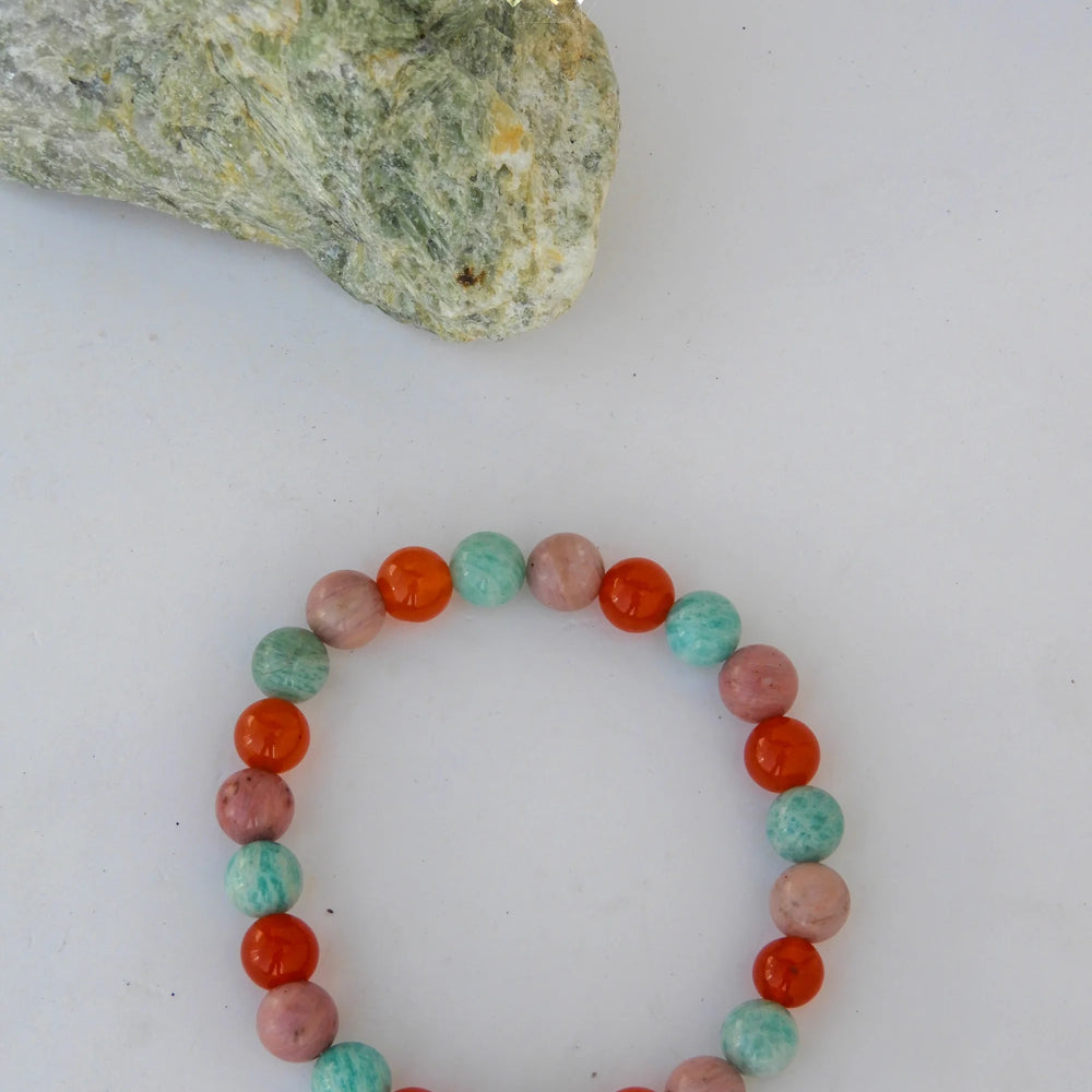 Cancer (Karka) Zodiac Sign Bracelet 8mm