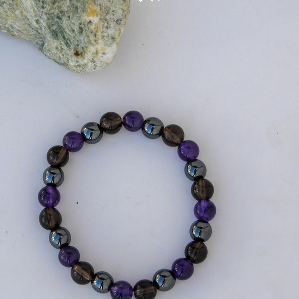 Jaipur Crystal Gems 💎| Buy Capricorn (Makar) Zodiac Sign Bracelet 8mm