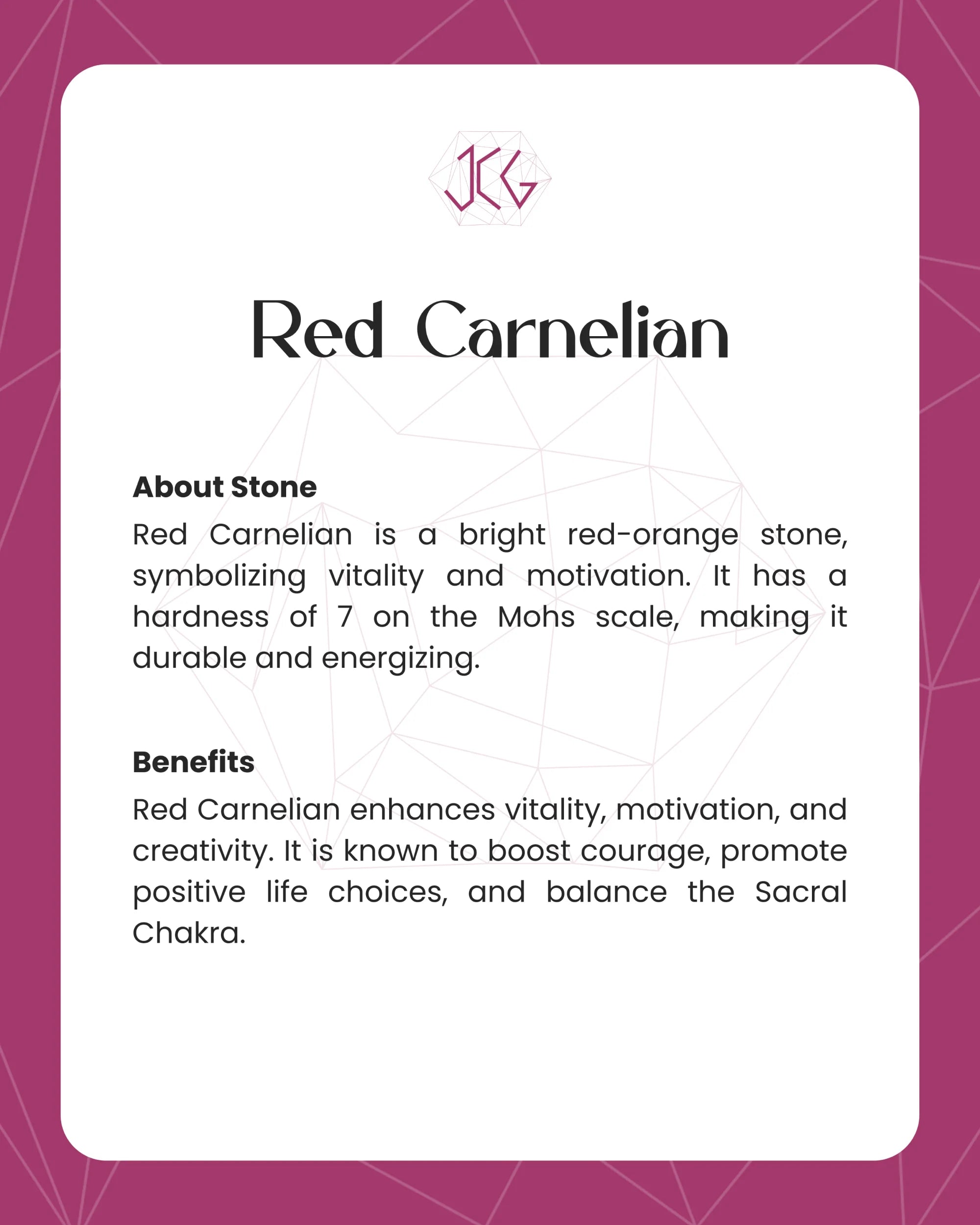 Red Carnelian Bracelet - Jaipur Crystal Gems