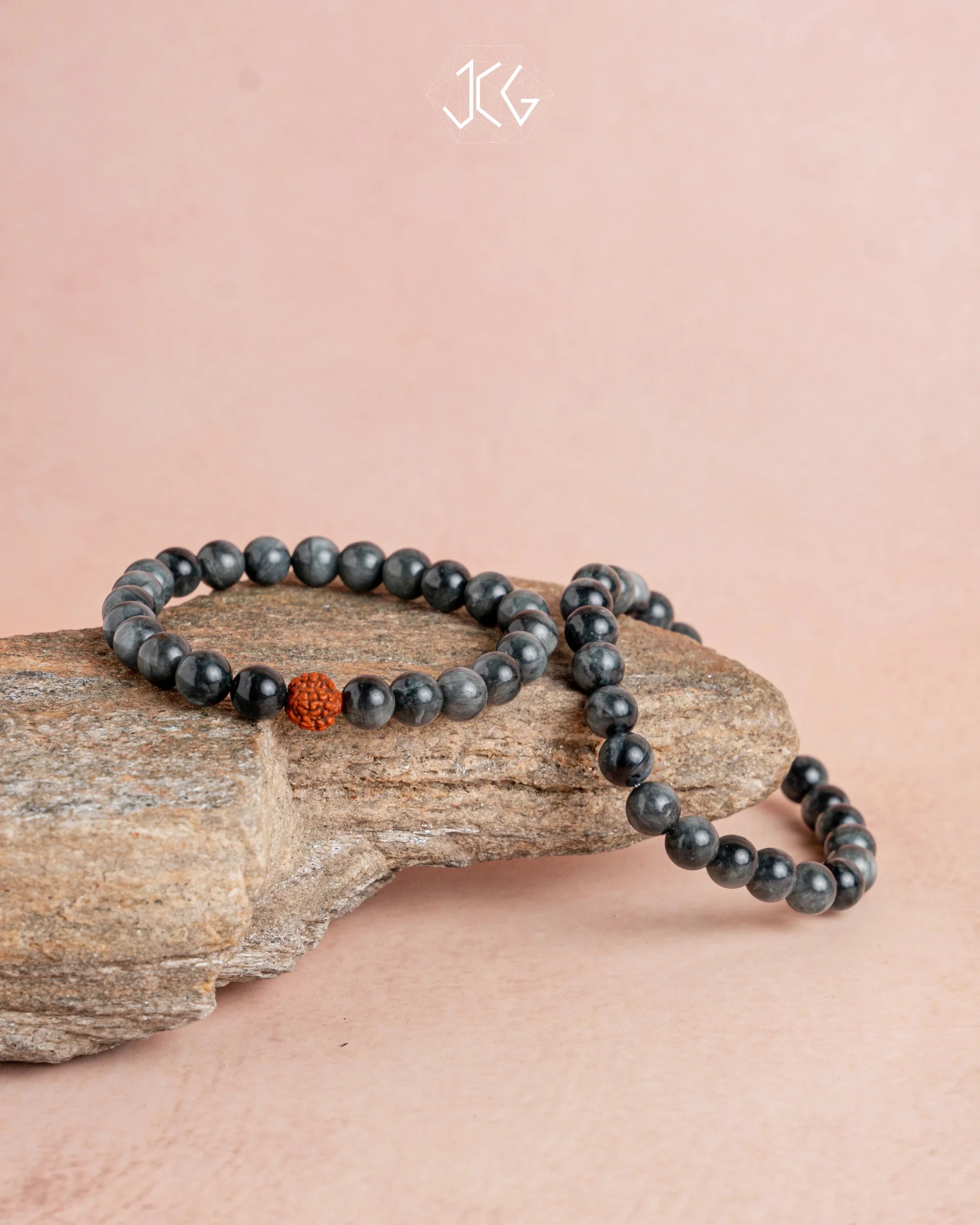 Grey Catseye Bracelet - Jaipur Crystal Gems