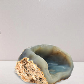 Chalcedony Cluster Jaipur Crystal Gems