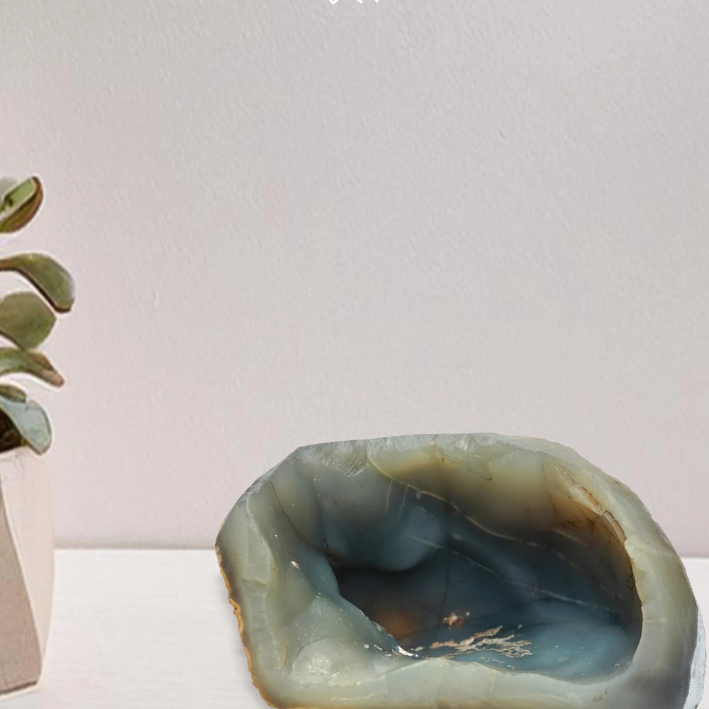 Chalcedony Cluster Jaipur Crystal Gems
