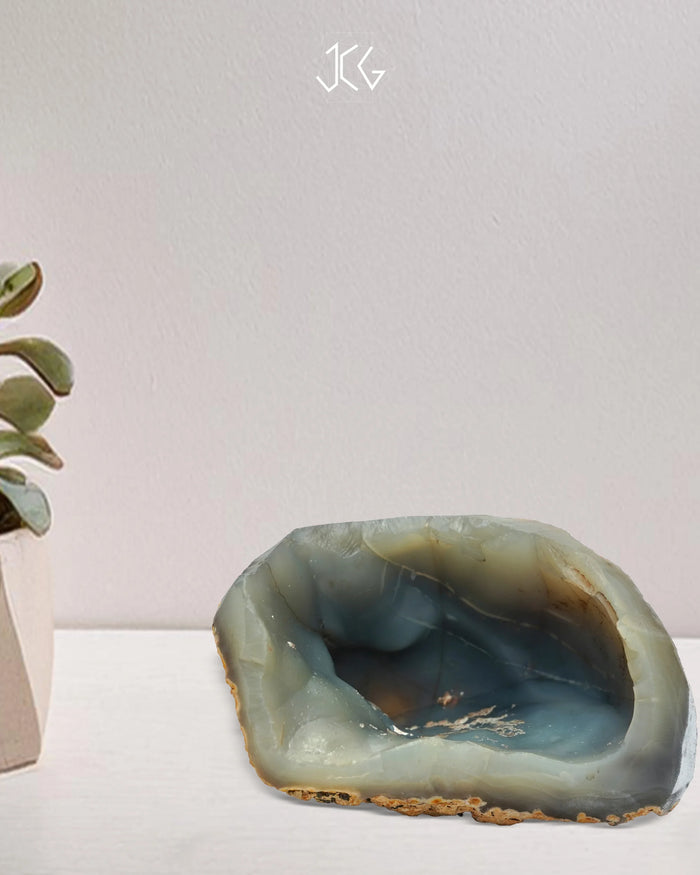 Chalcedony Cluster Jaipur Crystal Gems