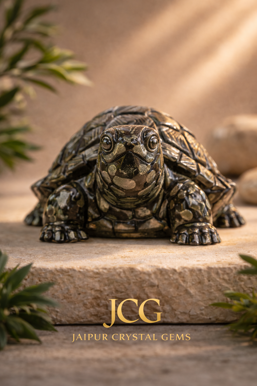 Vastu Pyrite Turtle for Wealth & Prosperity