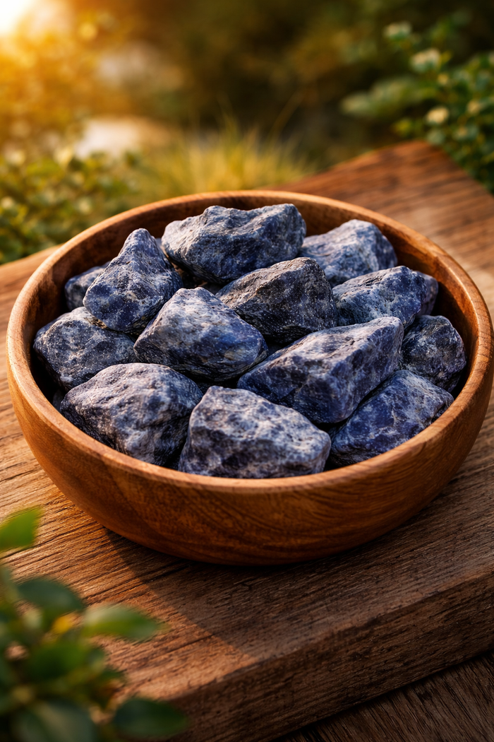 Natural Sodalite Raw Stone