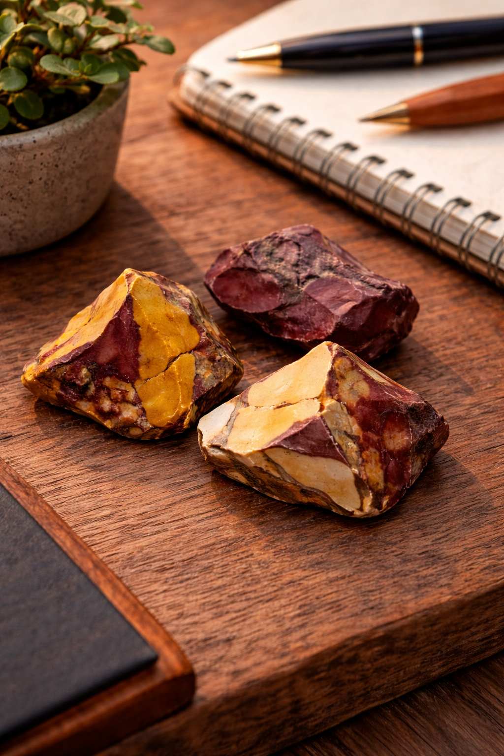 Natural Mookaite Jasper Raw Stone