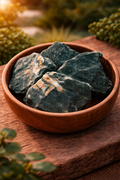 Natural Moss Agate Raw Stone
