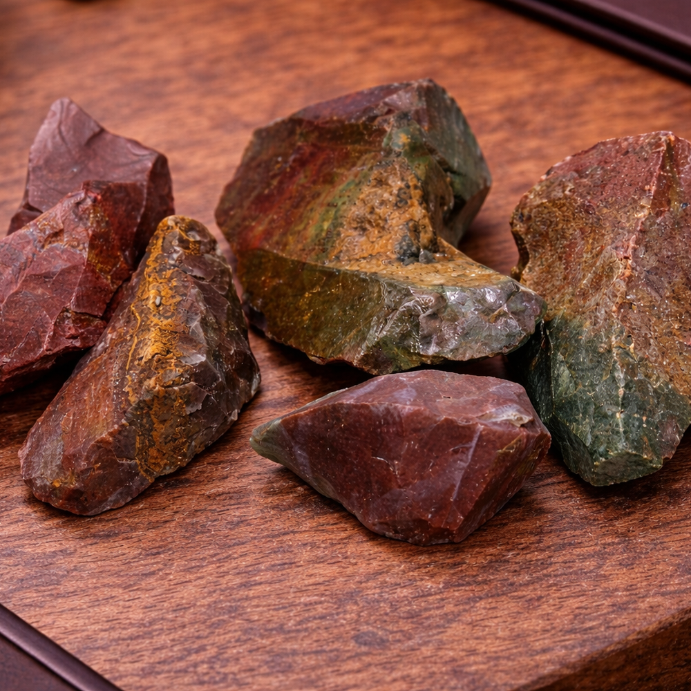 Natural Raw Blood Stone