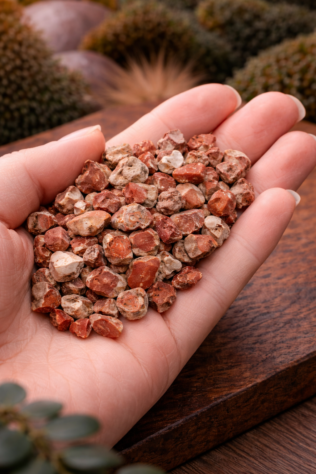 Natural Red Coral Stone Chips