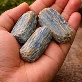 Natural Blue Kyanite Raw Stone