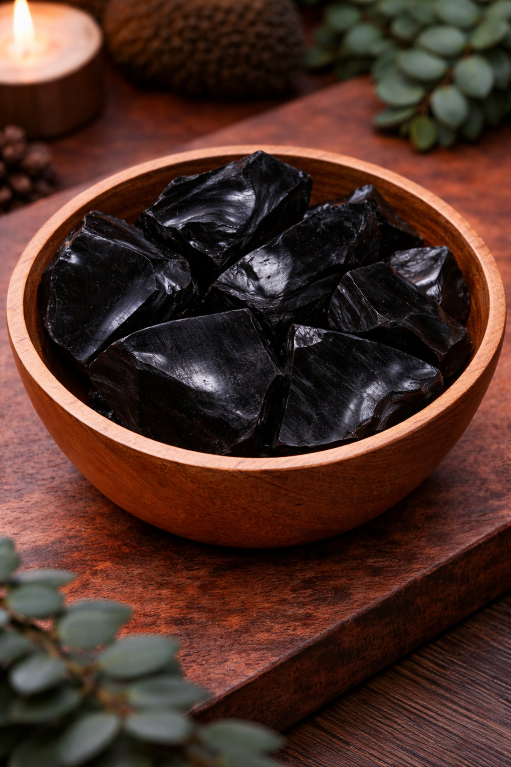 Natural Black Obsidian Raw