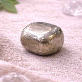 Natural Pyrite Tumbled Stone