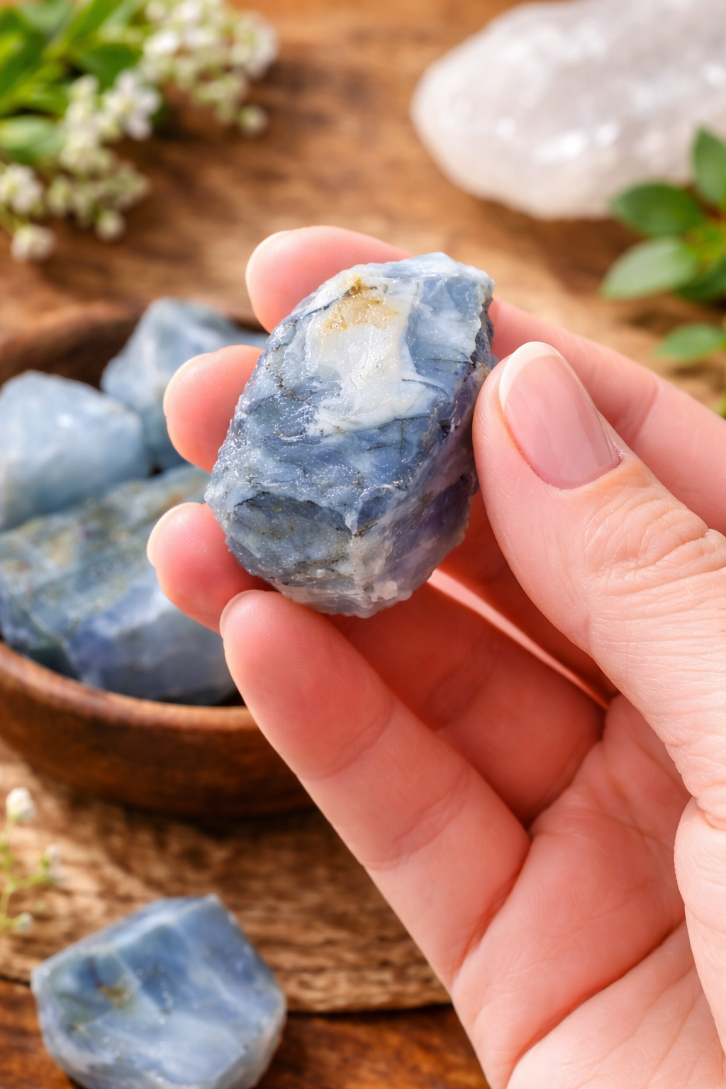 Natural Blue Opal Raw Stone