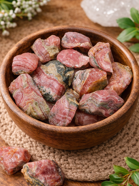 Natural Rhodochrosite Raw Stone