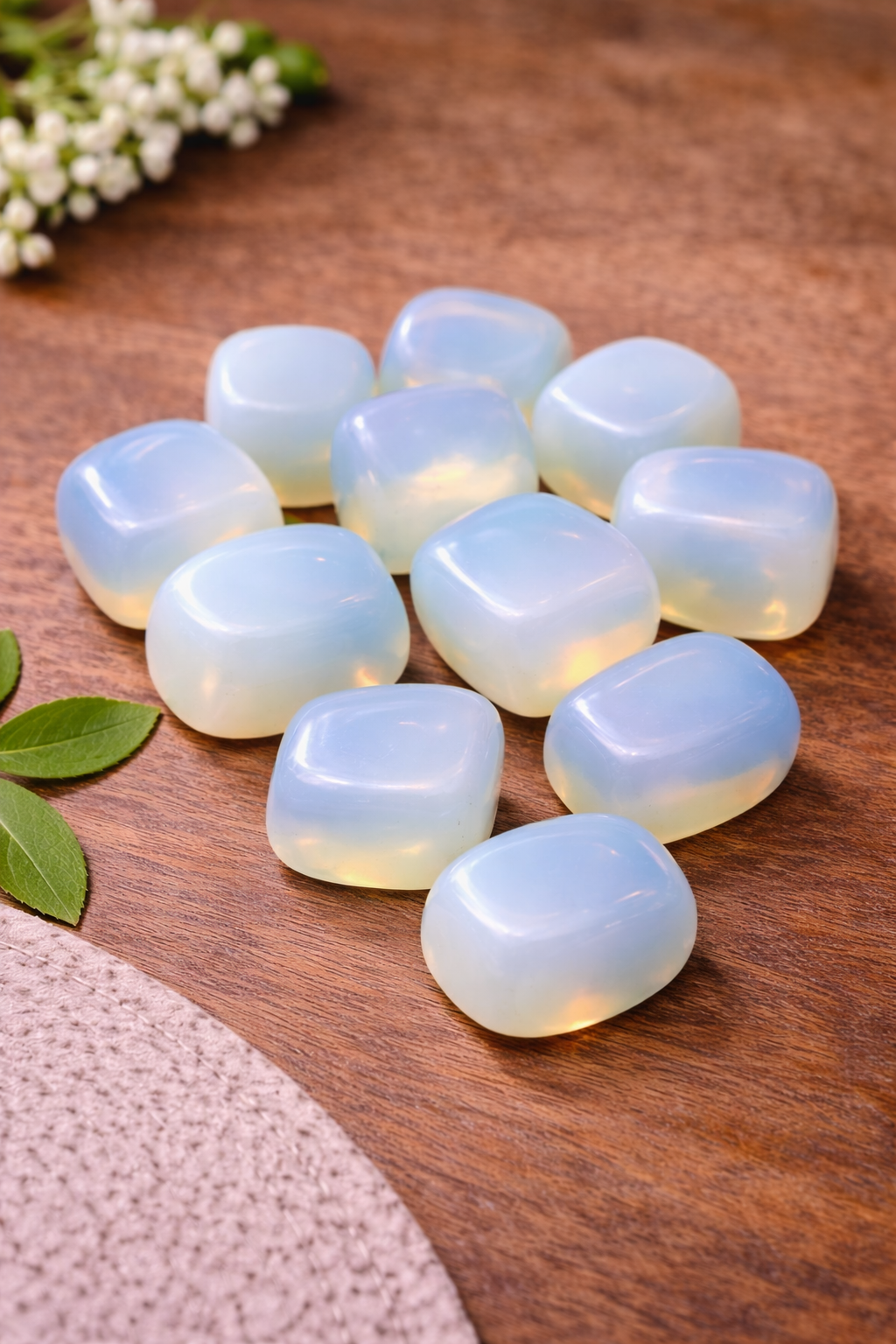 NATURAL BLUE OPPLE TUMBLE