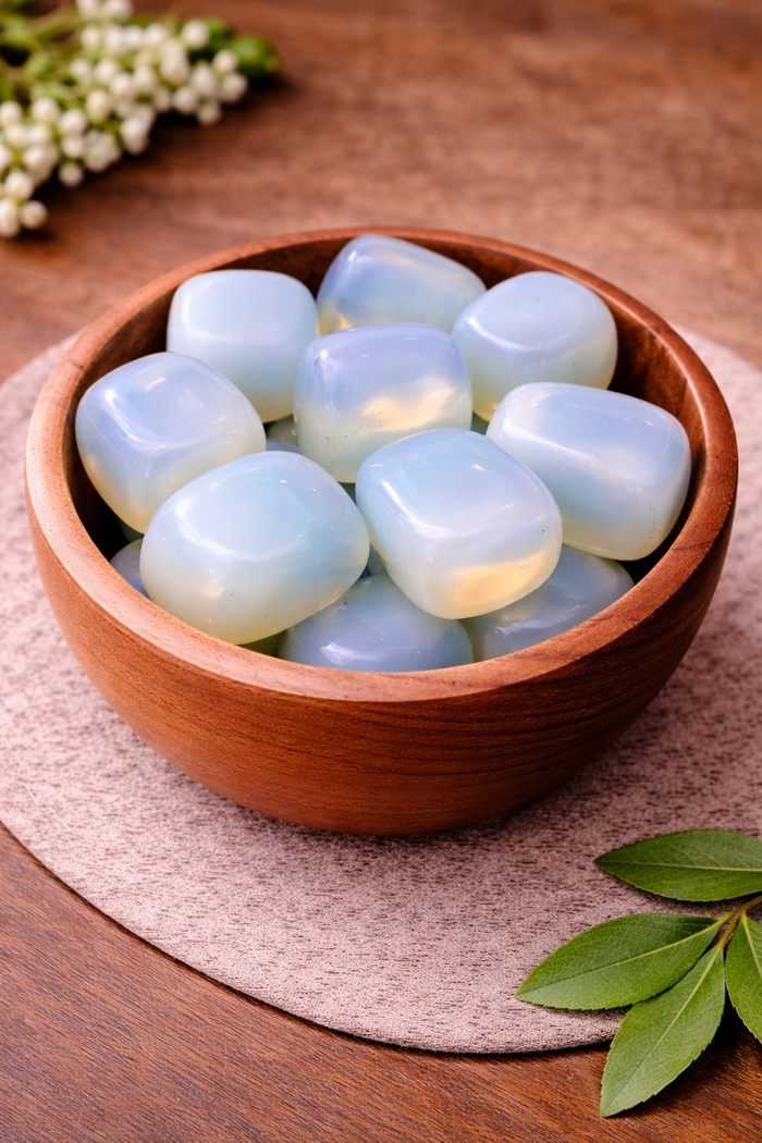 NATURAL BLUE OPPLE TUMBLE