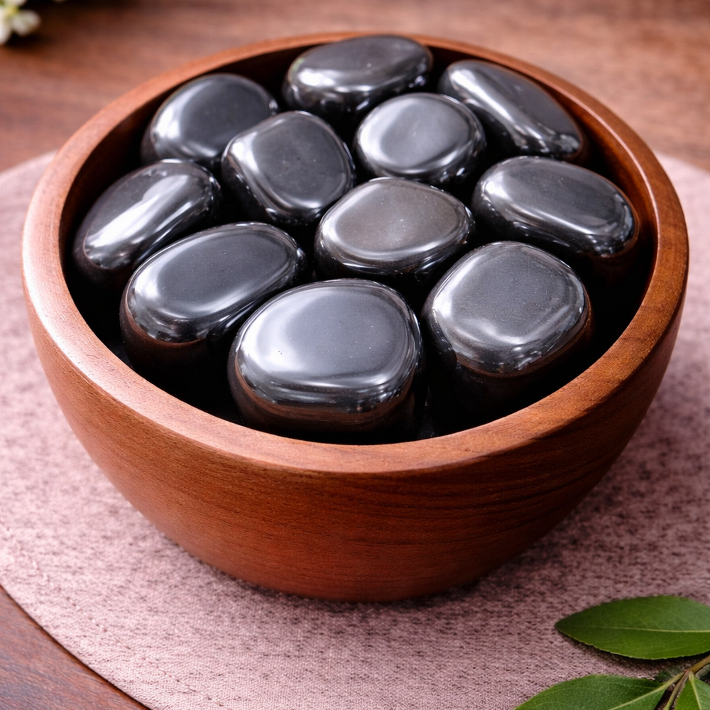 Natural Hematite Tumble Stone