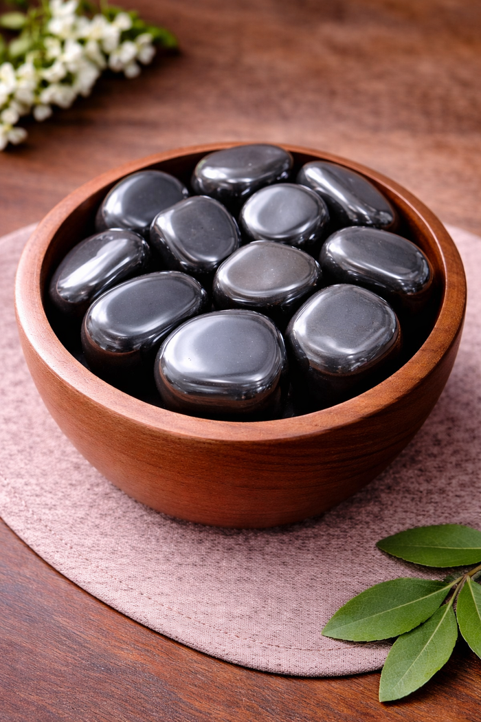 Natural Hematite Tumble Stone