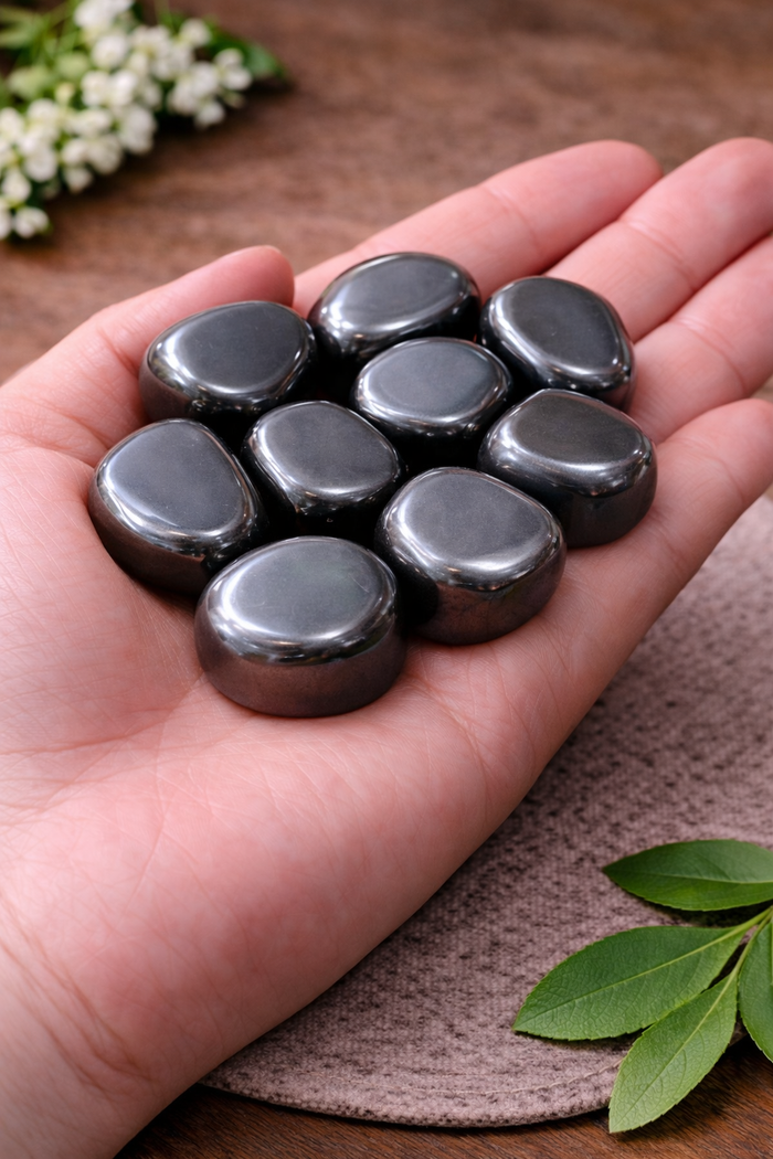 Natural Hematite Tumble Stone