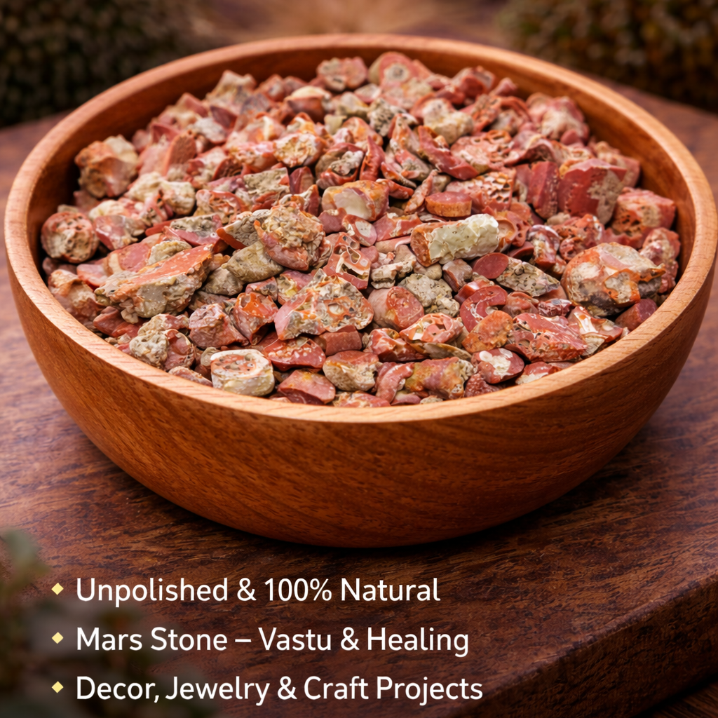 Natural Red Coral Stone Chips