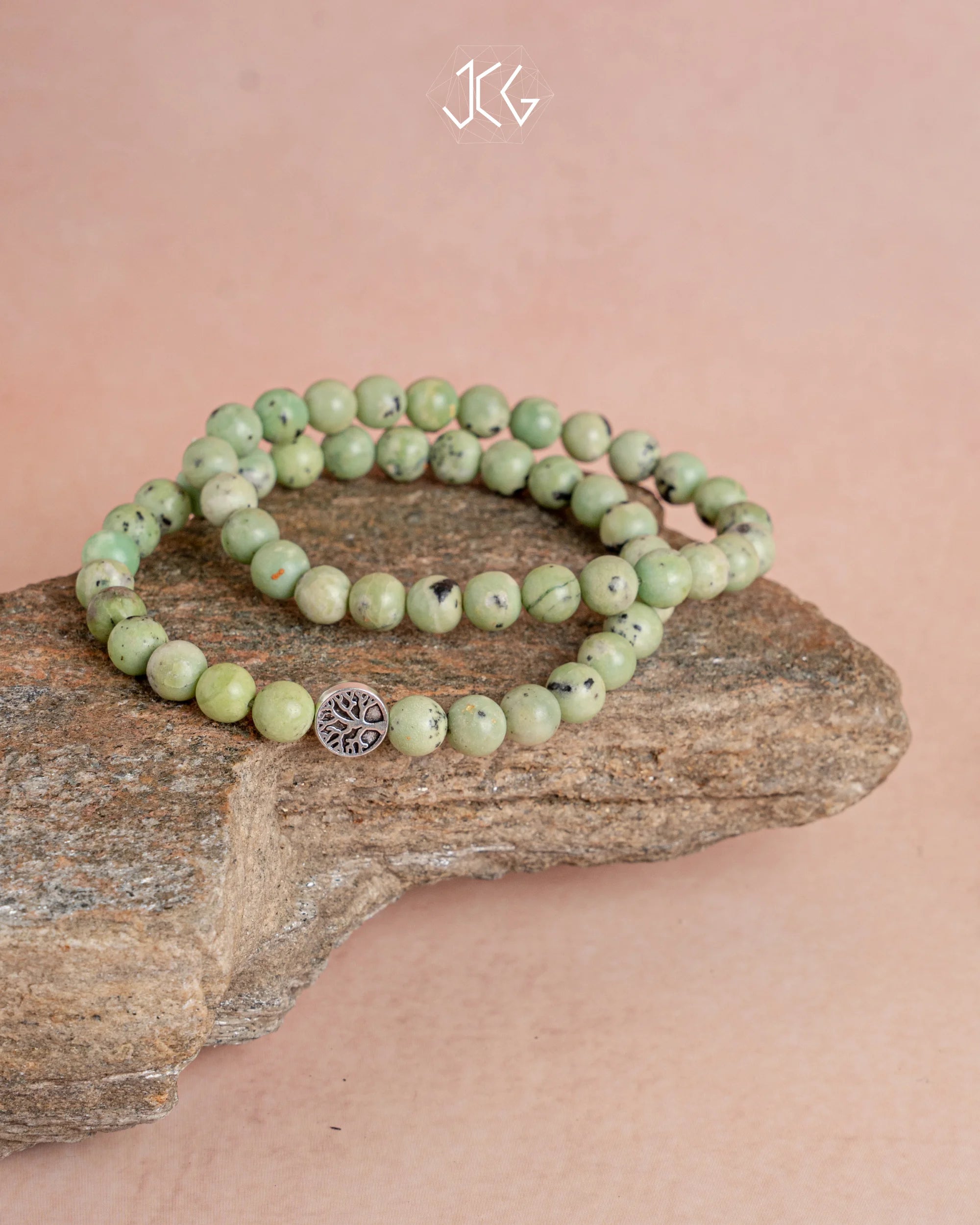 Chrysoprase Bracelet Jaipur Crystal Gems