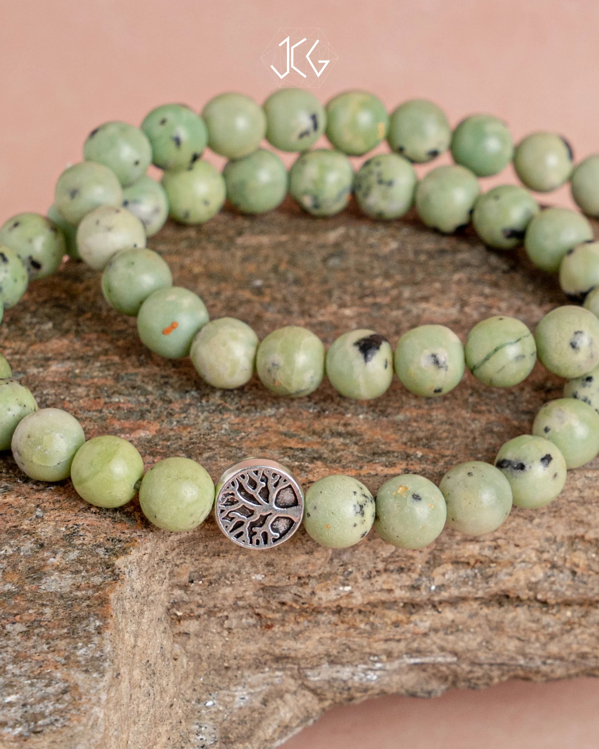 Chrysoprase Bracelet Jaipur Crystal Gems
