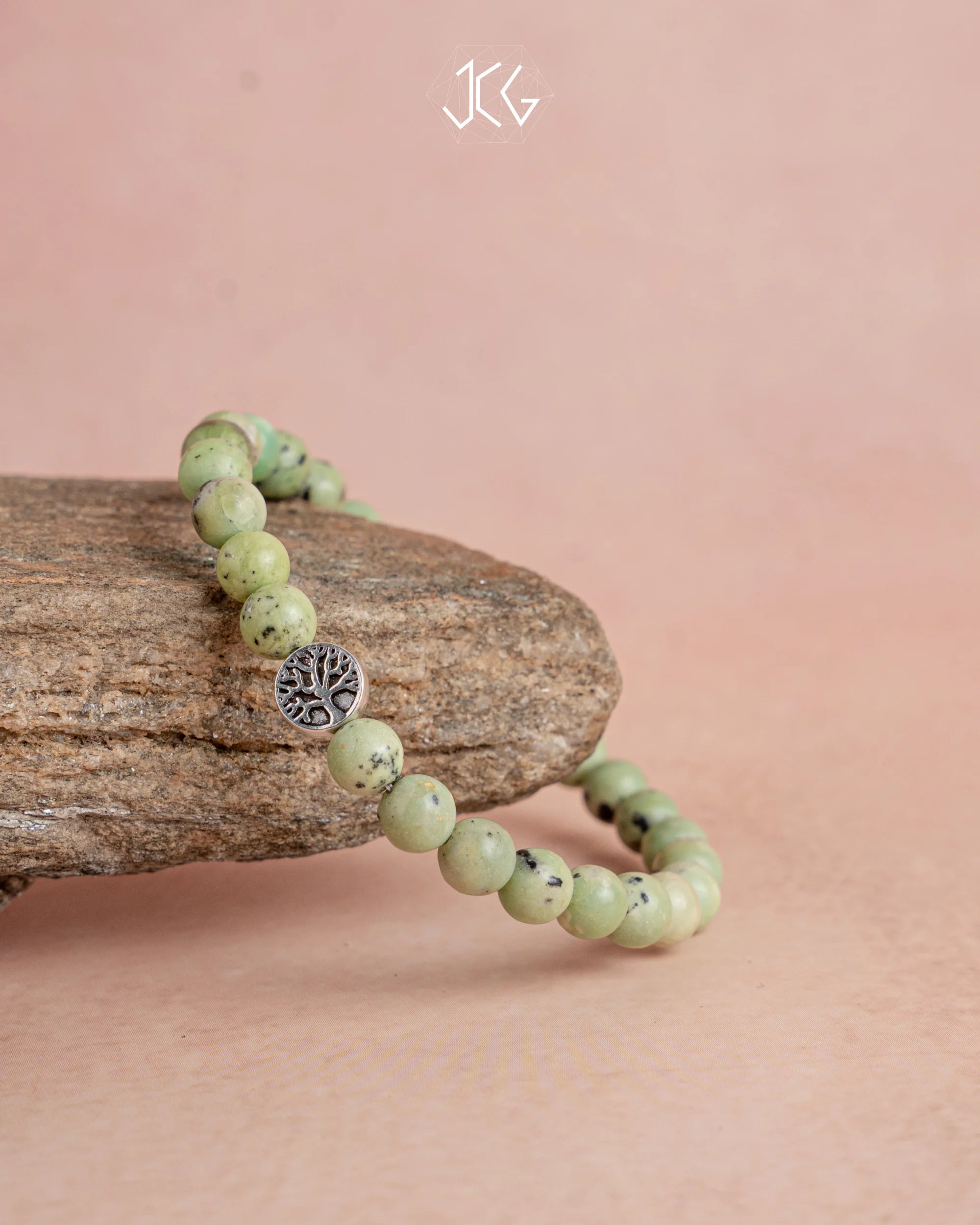 Chrysoprase Bracelet Jaipur Crystal Gems