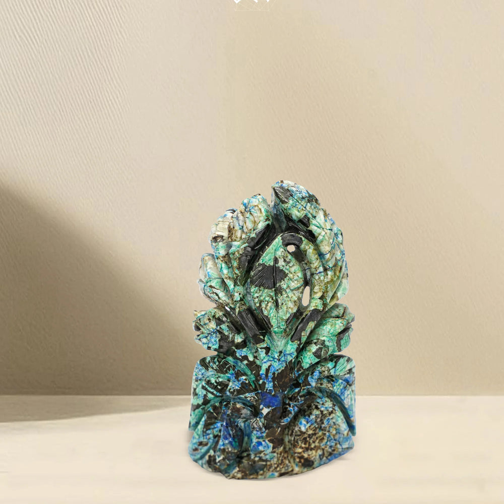 Chrysocolla Buddha Jaipur Crystal Gems