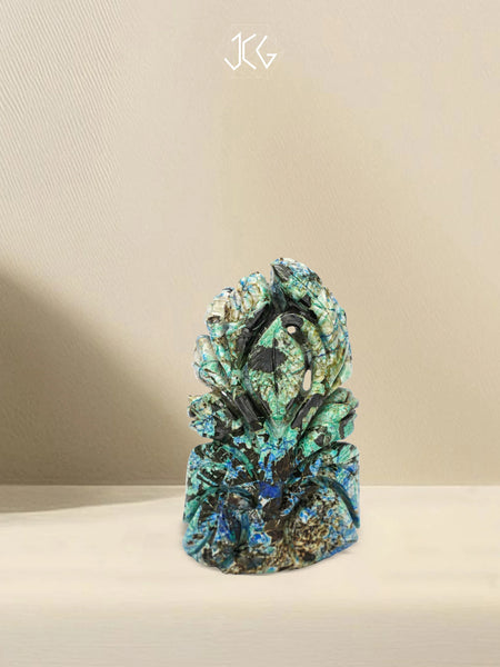 Chrysocolla Buddha Jaipur Crystal Gems