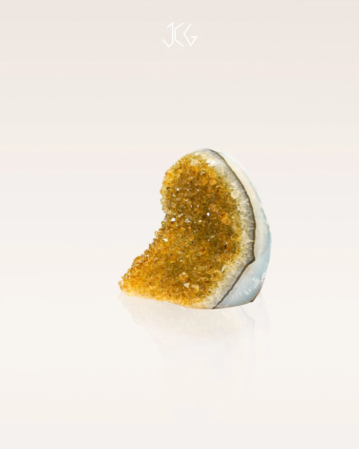 Citrine Raw Cluster - Jaipur Crystal Gems