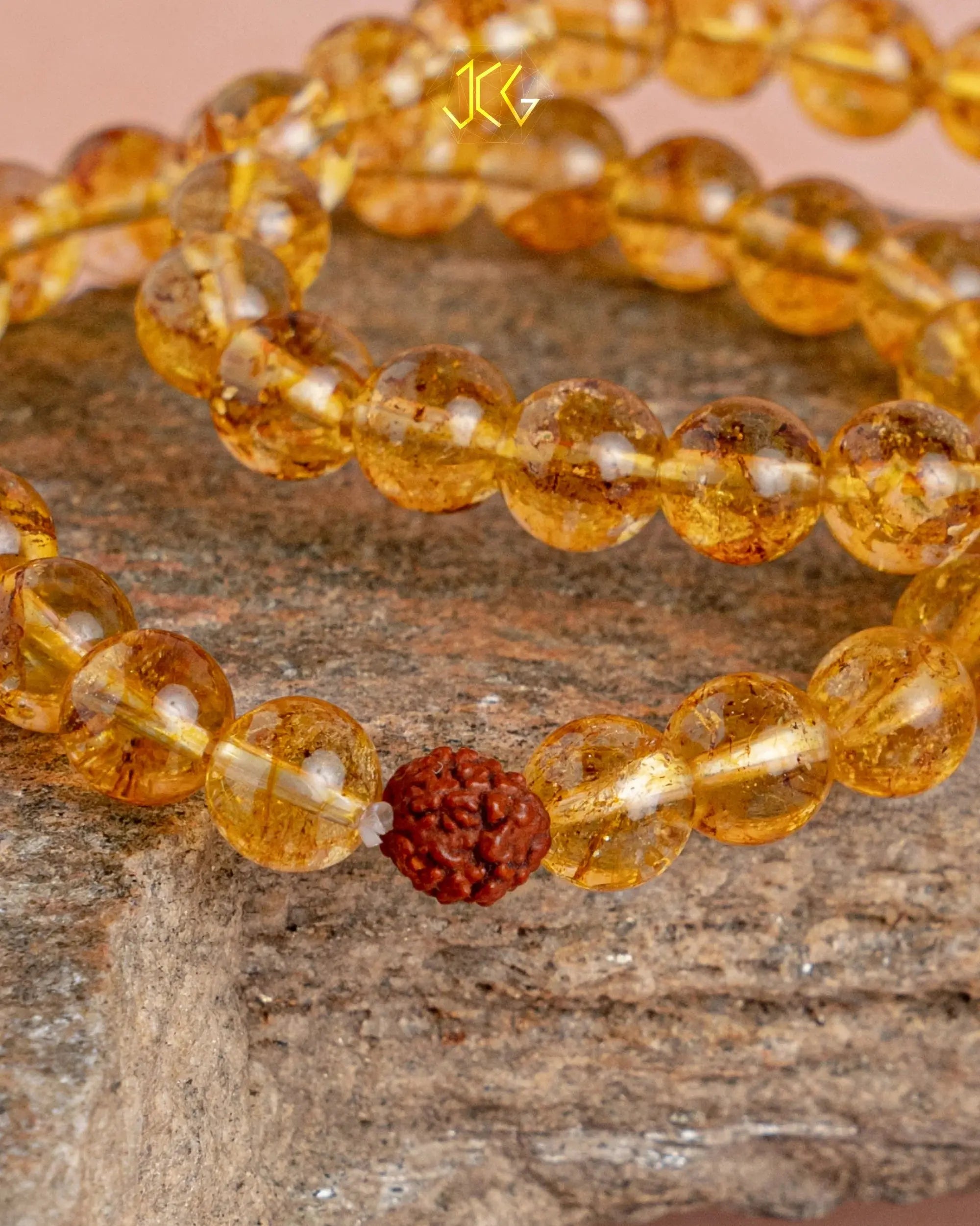 Citrine Quartz Bracelet Jaipur Crystal Gems