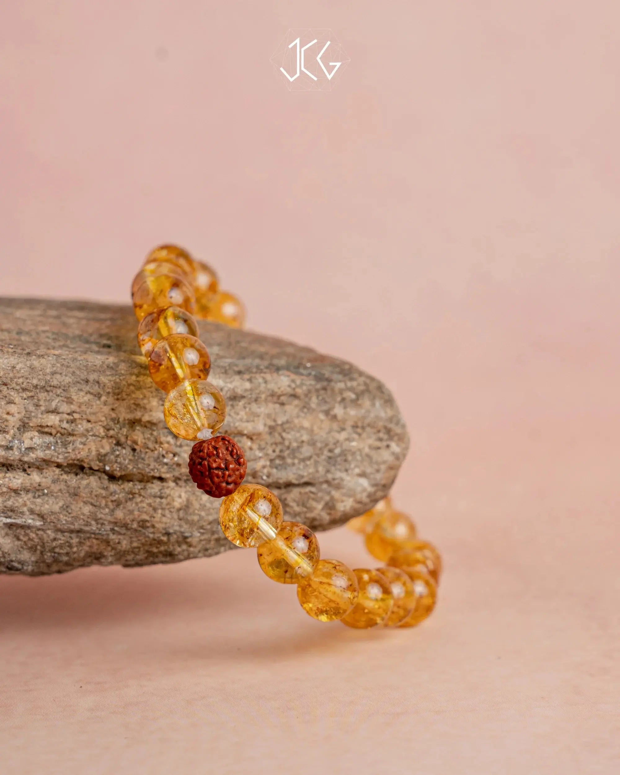 Citrine Quartz Bracelet Jaipur Crystal Gems