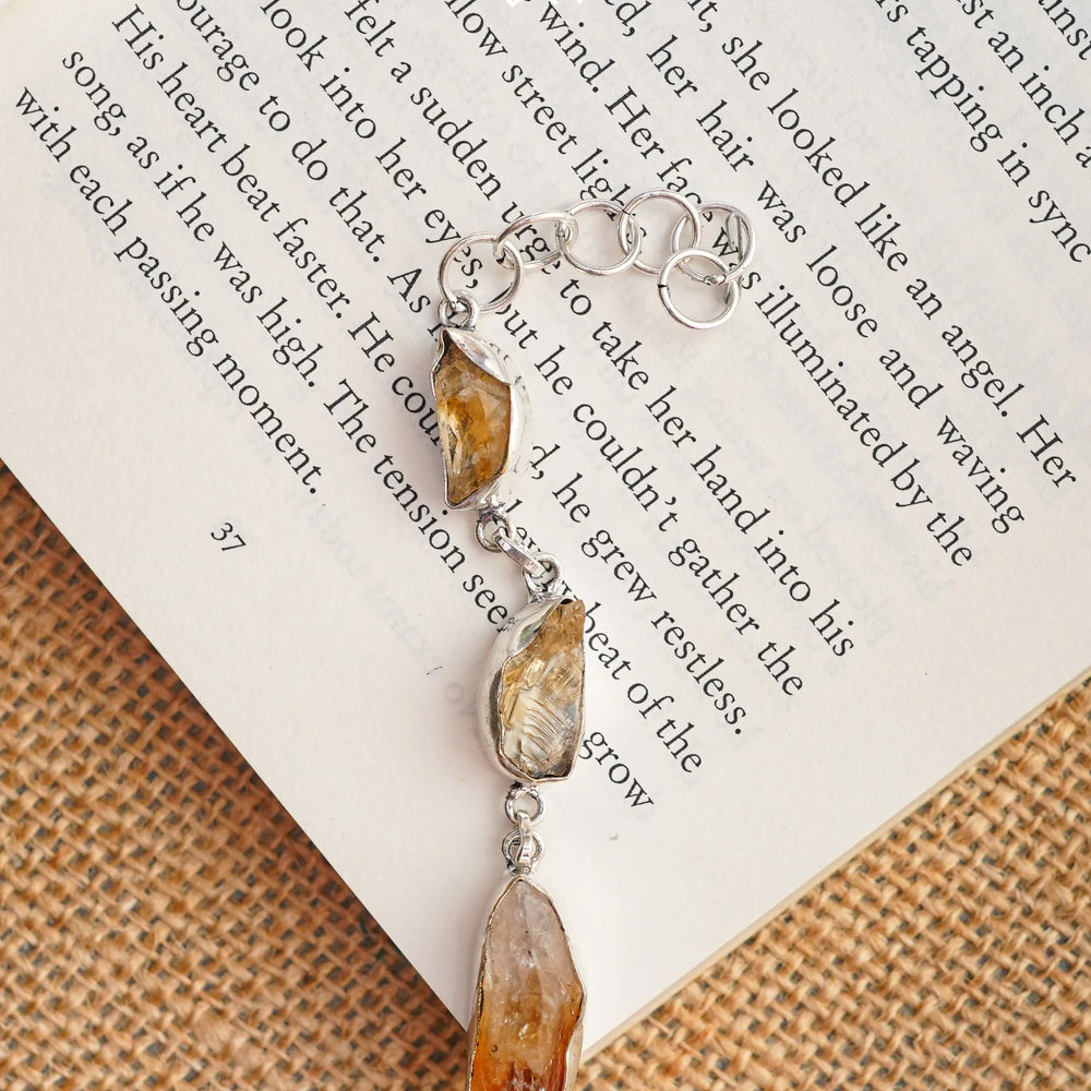 Citrine Chain Bracelet - Jaipur Crystal Gems