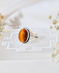 NATURAL TIGER EYE  RING 100% Natural Gemstone