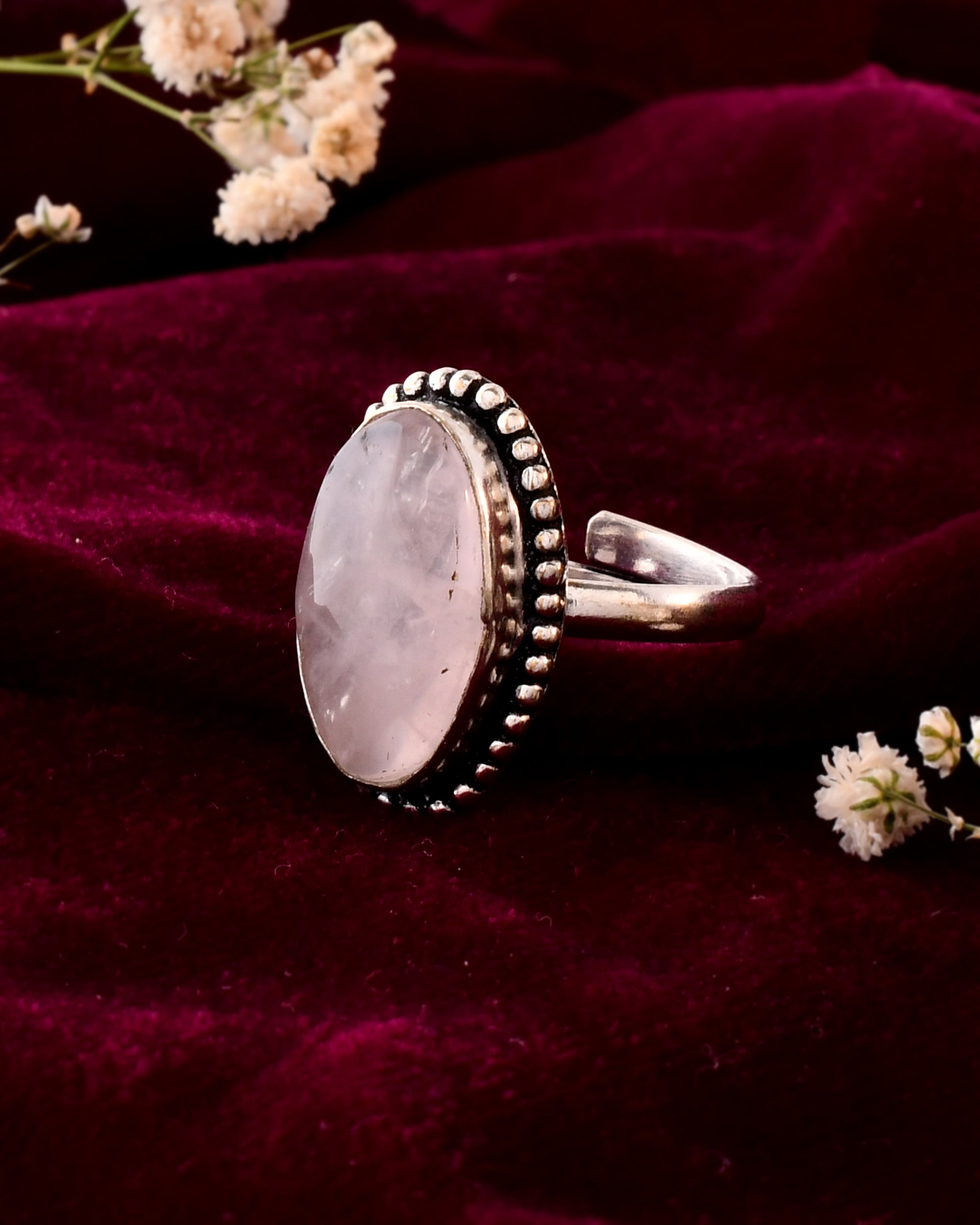 NATURAL ROSE RING Gemstone