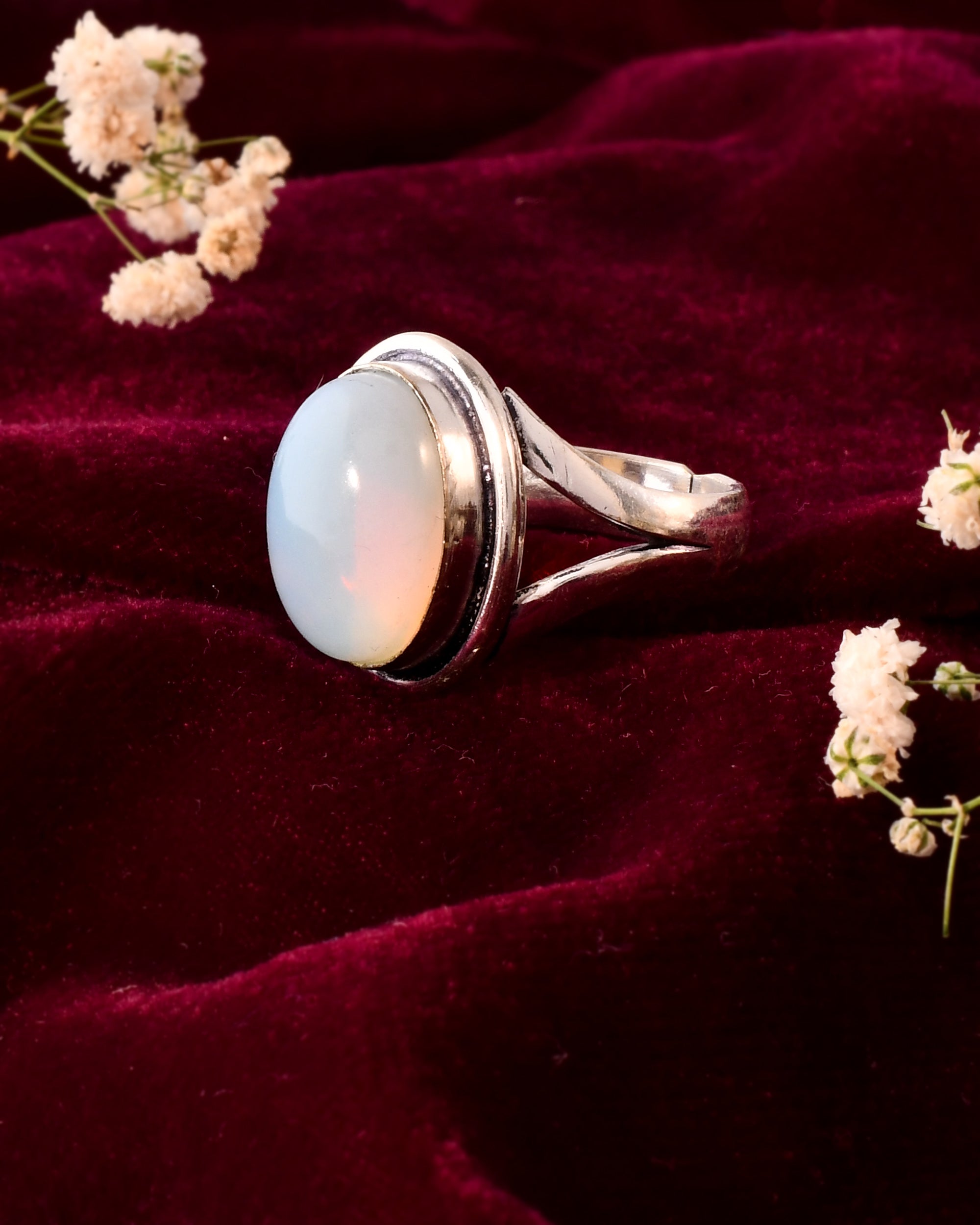 NATURAL OPALITE RING
