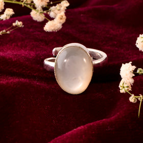 MOONSTONE  RING 100% Natural Gemstone
