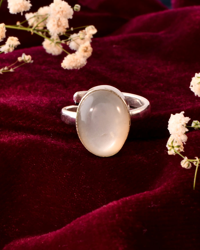 MOONSTONE  RING 100% Natural Gemstone