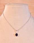 NATURAL BLUE  SAPPHIRE  ( NEELAM) PENDANT