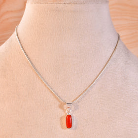 NATURAL CORAL (MOONGA)  PENDANT GEMSTONE