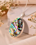NATURAL ABALONE SHELL PENDANT