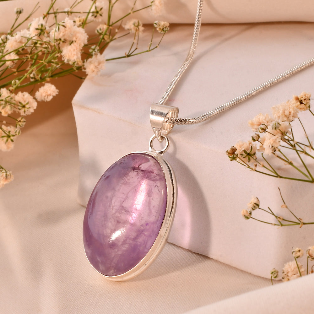 NATURAL AMETHYST  PENDANT anxiety relief