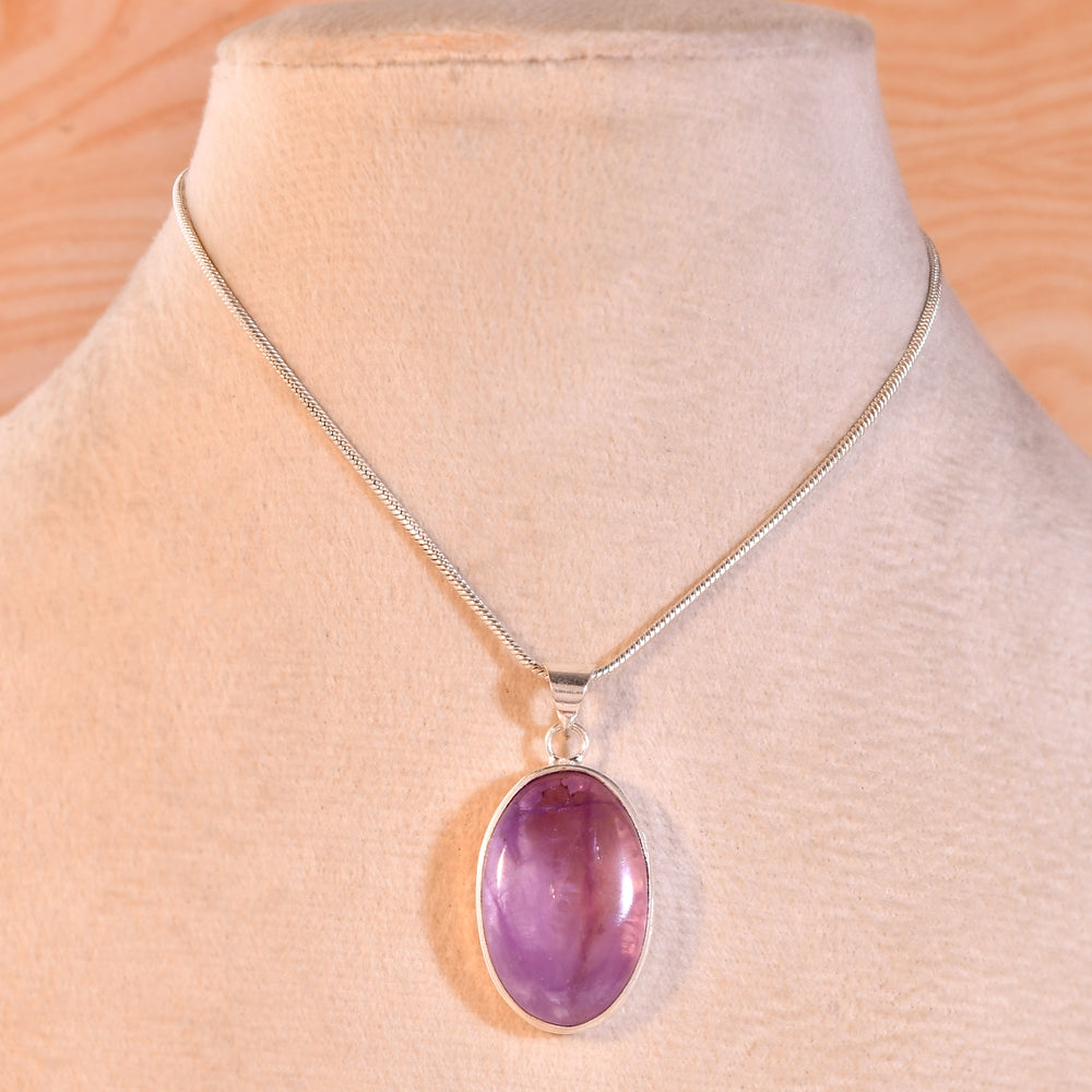 NATURAL AMETHYST  PENDANT anxiety relief