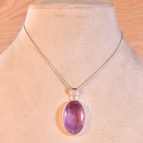 NATURAL AMETHYST  PENDANT anxiety relief